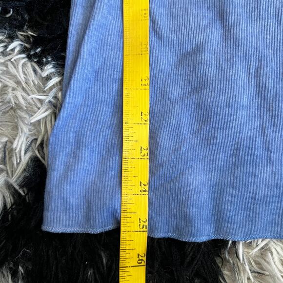 Blue Lace Babydoll Tank Top Y2K 2000s Fairycore Coquette Romantic Small - Picture 5 of 6